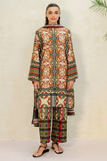 JAZMIN - 3PC Unstitched Printed Viscose Shirt with Printed Dupatta and Printed Trouser
