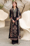 QALAMKAR WINTER UNSTITCHED DHANAK EMBROIDERED 3PC WITH EMBROIDERED SHAWL