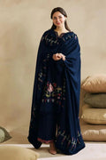 Zara Shah Jahan - 3PC Unstitched Dhanak Embroidered Shirt with Embroidered Dhanak Shawl and Trouser