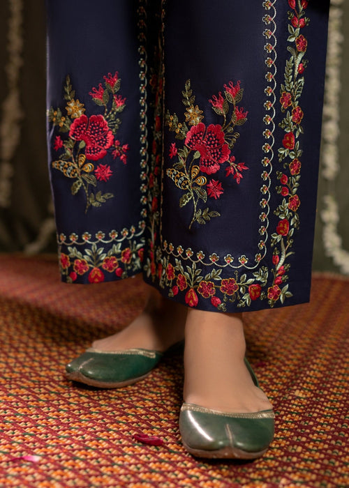 Urge - 2PC Unstitched Dhanak Embroidered Shirt with Dhanak Embroidered Trousers