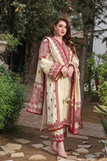 ANEELA’S UNSTITCHED WINTER DHANAK EMBROIDERED 3PC WITH DHANAK EMBROIDERED SHAWL (SYT-134)
