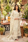 ELAF - UNSTITCHED DHANAK EMBROIDERED 3PC WITH DHANAK EMBROIDERED SHAWL (SYT-206)